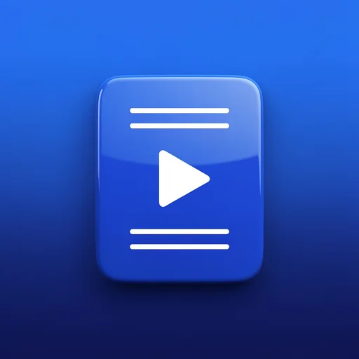 LinkedIn Video Transcript icon