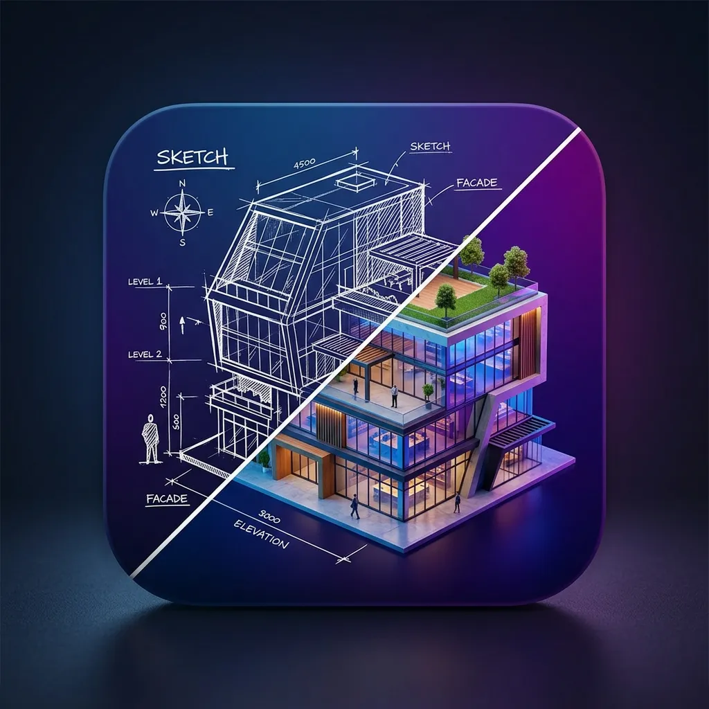 Sketch to Render icon