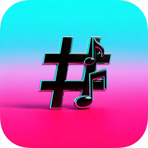 TikTok Hashtag Search icon